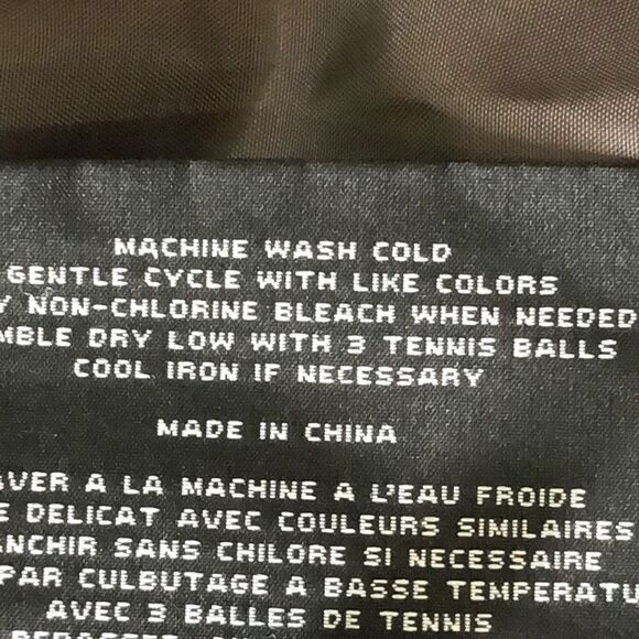 Marc NY Women's Down Quilted Asymmetrical Zip Winter Puffer Jacket Size M - Picture 5 of 7